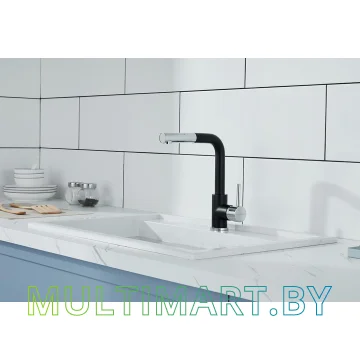 Смеситель Paulmark Kassel Ka214311-401 (антрацит) картинка 2